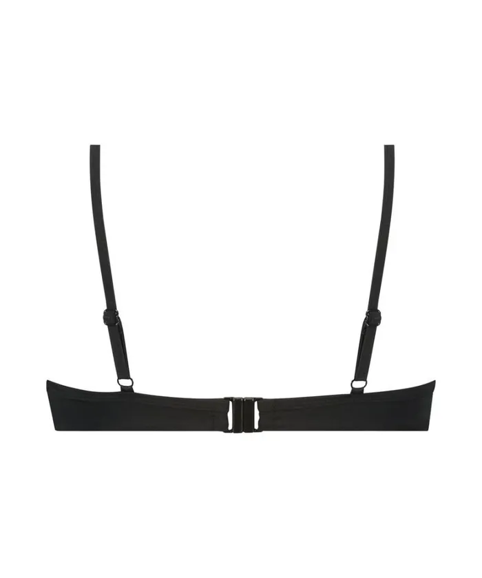 Hunkemller Sicily Nonpadded Underwired Bikini Top 8211 Black Black 8211 Women Hunkemller Sicily Nonpadded Underwired Bikini Top 8211 Black Black 8211 Women