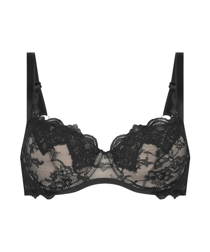 Hunkemller Sienna Padded Underwired Bra 8211 Black Black 8211 Women Hunkemller Sienna Padded Underwired Bra 8211 Black Black 8211 Women