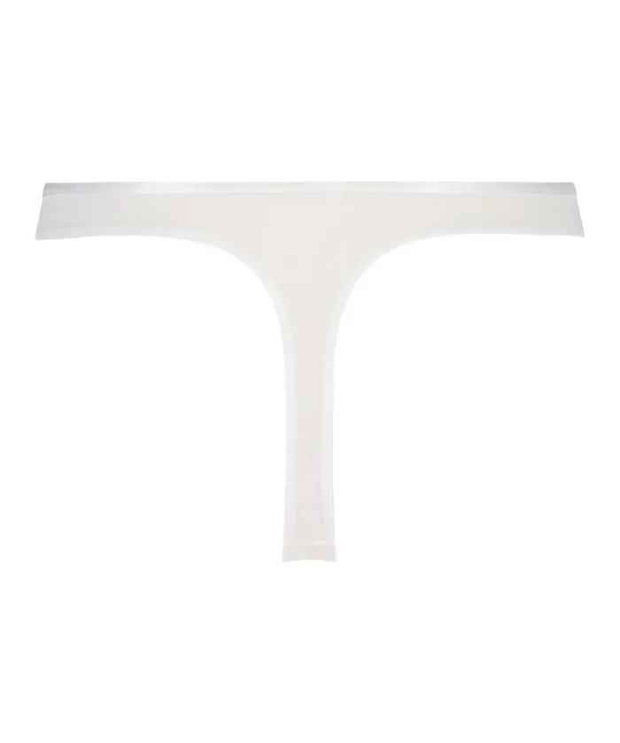 Hunkemller Tilly Thong 8211 White White 8211 Women Hunkemller Tilly Thong 8211 White White 8211 Women