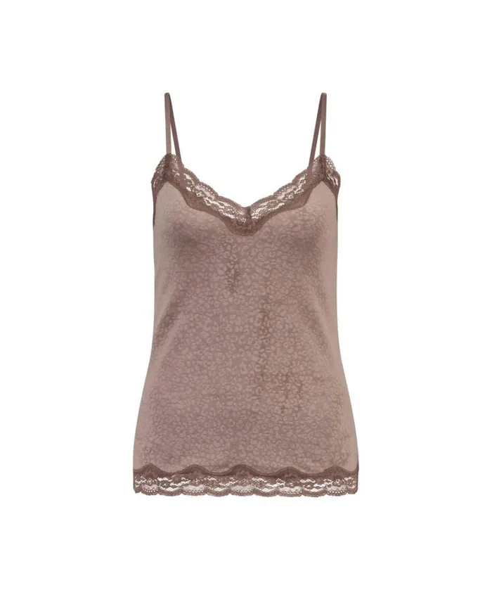 Hunkemller Velvet Lace Cami 8211 Brown Brown 8211 Women Hunkemller Velvet Lace Cami 8211 Brown Brown 8211 Women