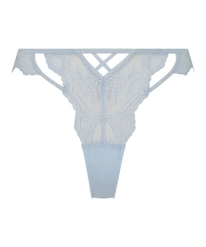 Hunkemller Yakira Thong 8211 Blue Blue 8211 Women Hunkemller Yakira Thong 8211 Blue Blue 8211 Women