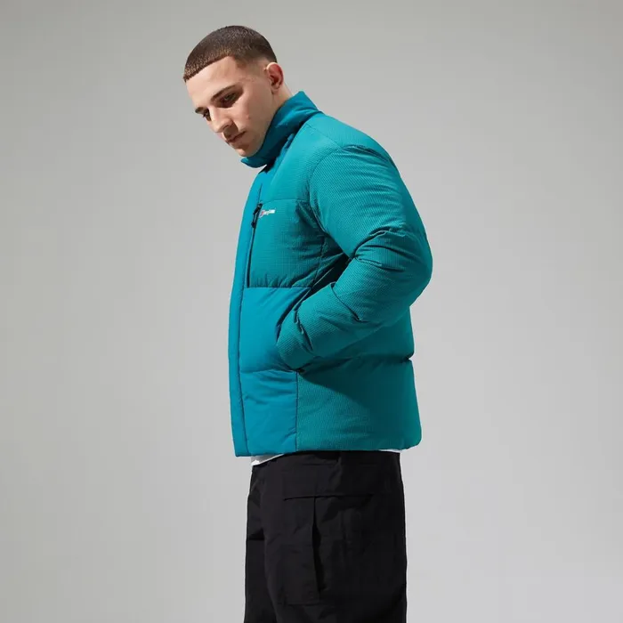 Insulated Men Berghaus Sabber Down Insulated Jacket 8211 Turquoise