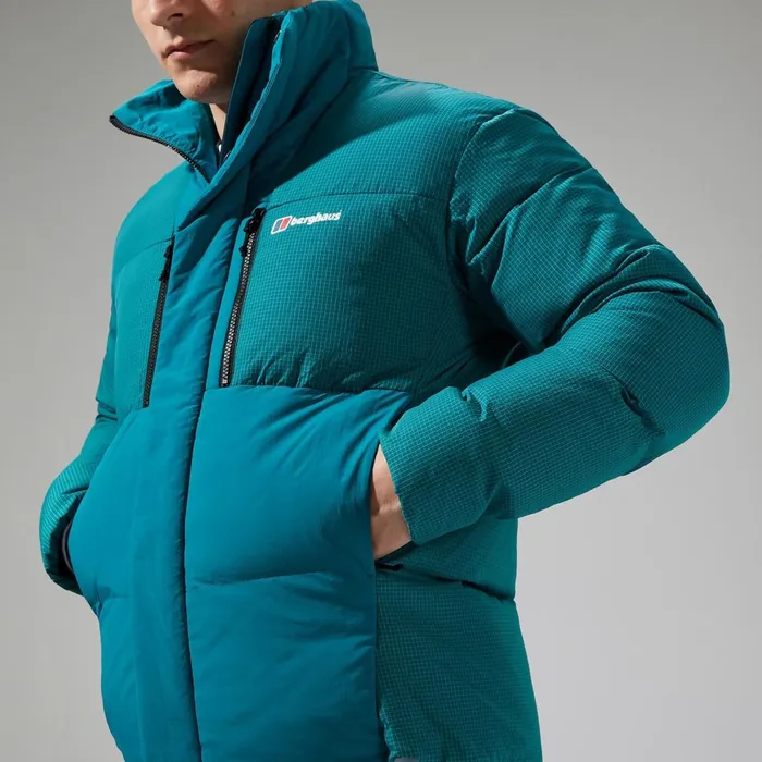 Insulated Men Berghaus Sabber Down Insulated Jacket 8211 Turquoise