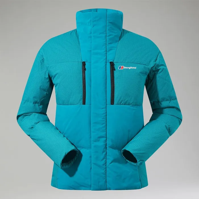 Insulated Men Berghaus Sabber Down Insulated Jacket 8211 Turquoise