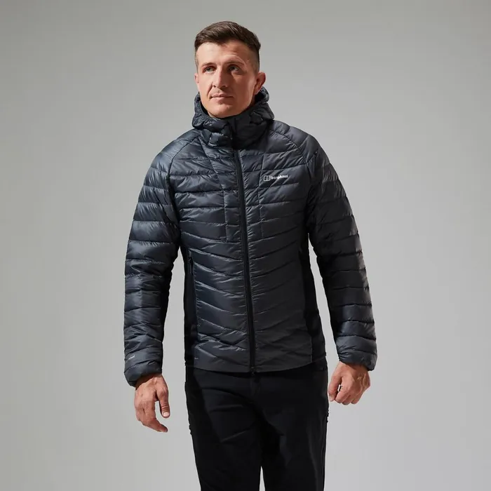 Insulated Men Berghaus Tephra 20 Hooded Insulated Jacket GreyBlack
