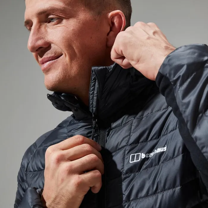 Insulated Men Berghaus Tephra 20 Hooded Insulated Jacket GreyBlack