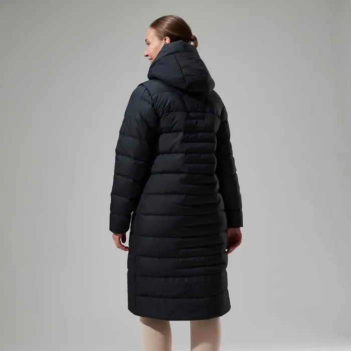 Insulated Women Berghaus Embo 4in1 Down Insulated Long Jacket 8211 Black