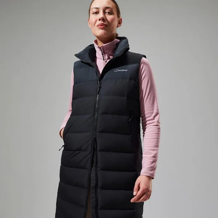Insulated Women Berghaus Embo 4in1 Down Insulated Long Jacket 8211 Black
