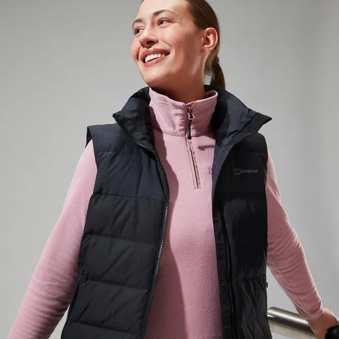 Insulated Women Berghaus Embo 4in1 Down Insulated Long Jacket 8211 Black