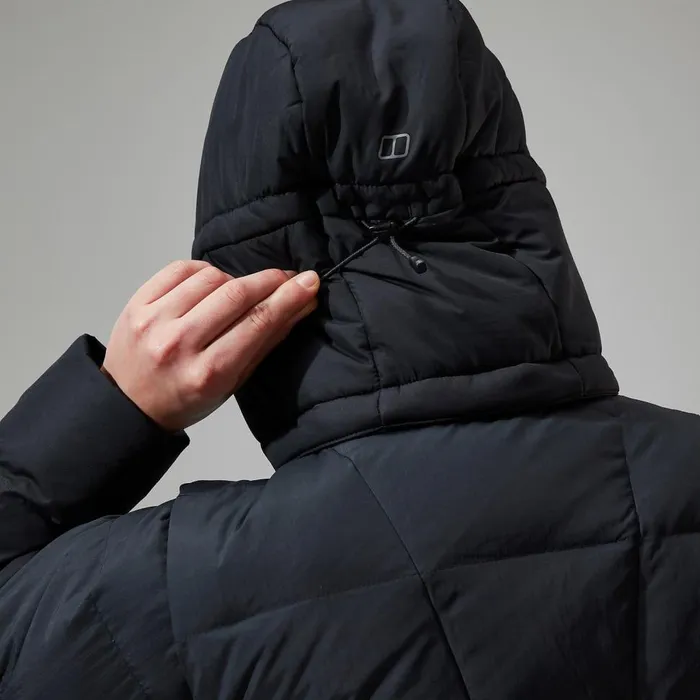 Insulated Women Berghaus Embo 4in1 Down Insulated Long Jacket 8211 Black