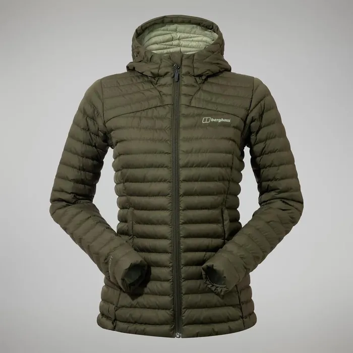 Insulated Women Berghaus Nula Micro Jacket 8211 Green