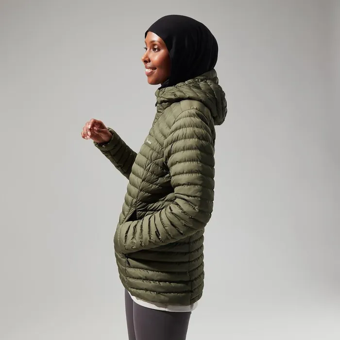 Insulated Women Berghaus Nula Micro Jacket 8211 Green