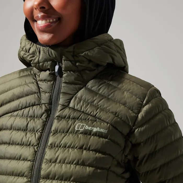 Insulated Women Berghaus Nula Micro Jacket 8211 Green
