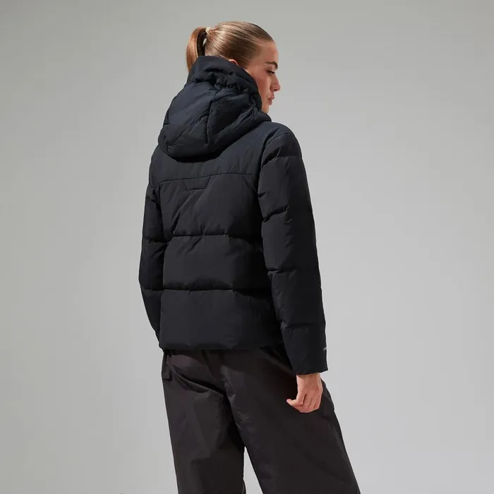 Insulated Women Berghaus Saffren Hooded Down Insulated Jacket 8211 Black Insulated Women Berghaus Saffren Hooded Down Insulated Jacket 8211 Black