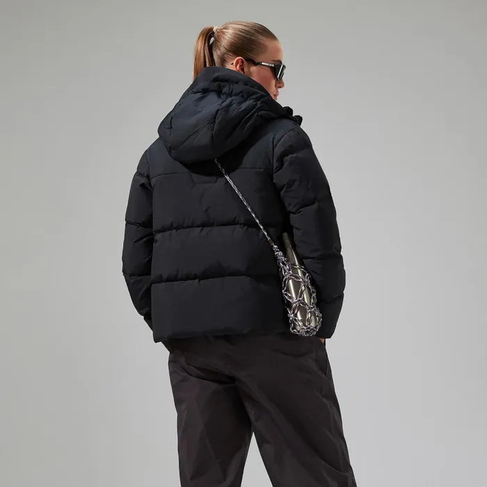 Insulated Women Berghaus Saffren Hooded Down Insulated Jacket 8211 Black Insulated Women Berghaus Saffren Hooded Down Insulated Jacket 8211 Black