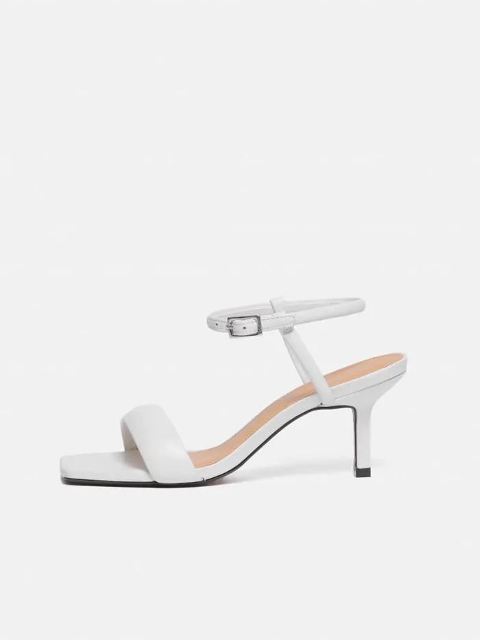 Iris Heel White Women Jigsaw Party