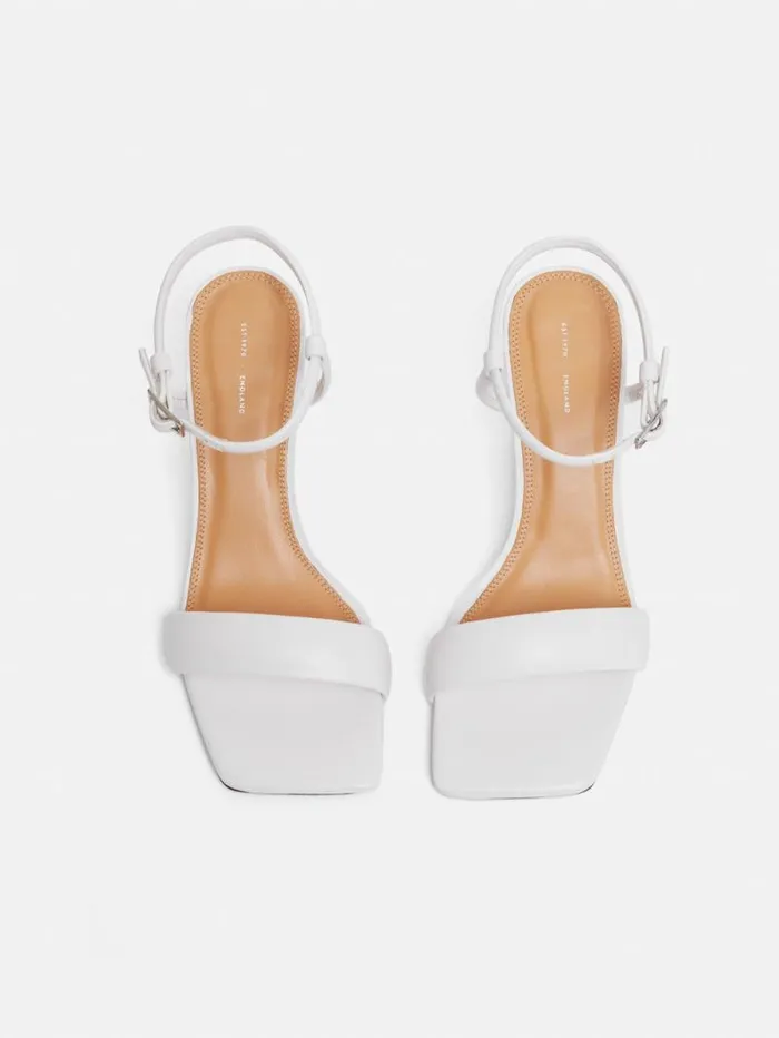 Iris Heel White Women Jigsaw Party