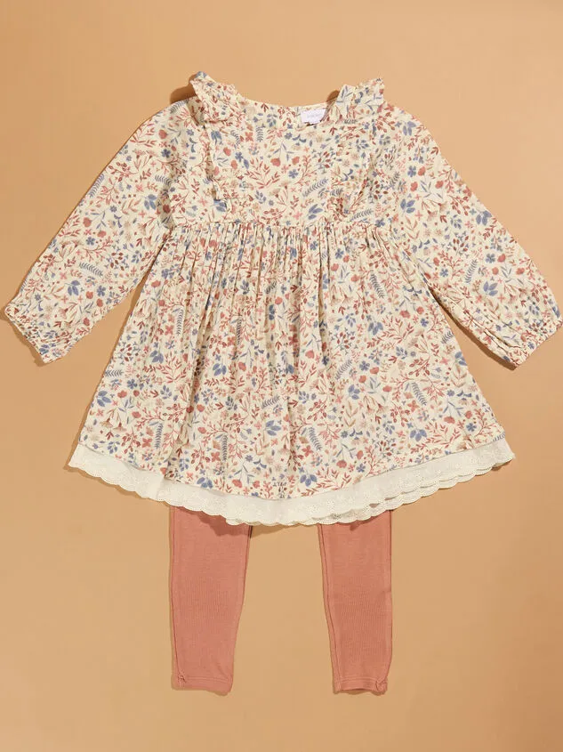Isabella Dress And Legging Set Pink Girl Altar039d State Dresses
