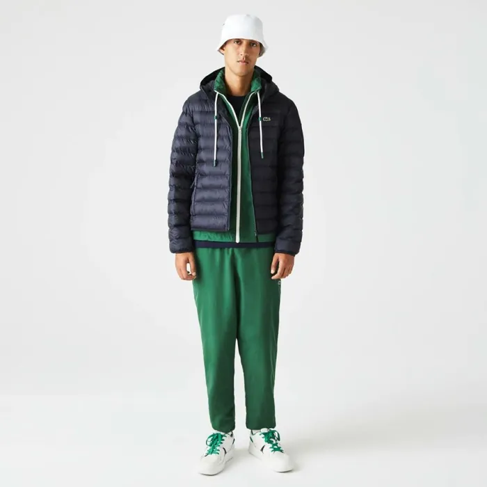Jackets and Coats Men Lacoste Men039s Quilted Jacket Abysm Blue Hde