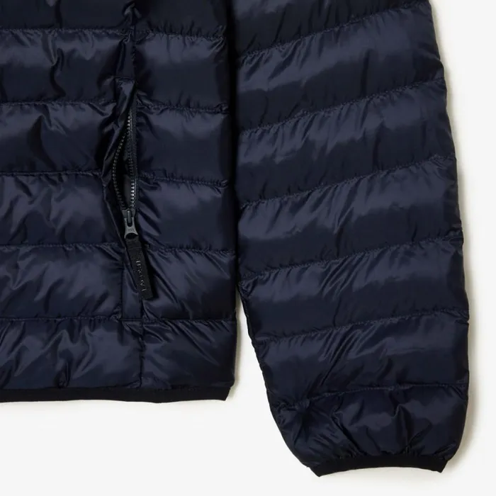 Jackets and Coats Men Lacoste Men039s Quilted Jacket Abysm Blue Hde