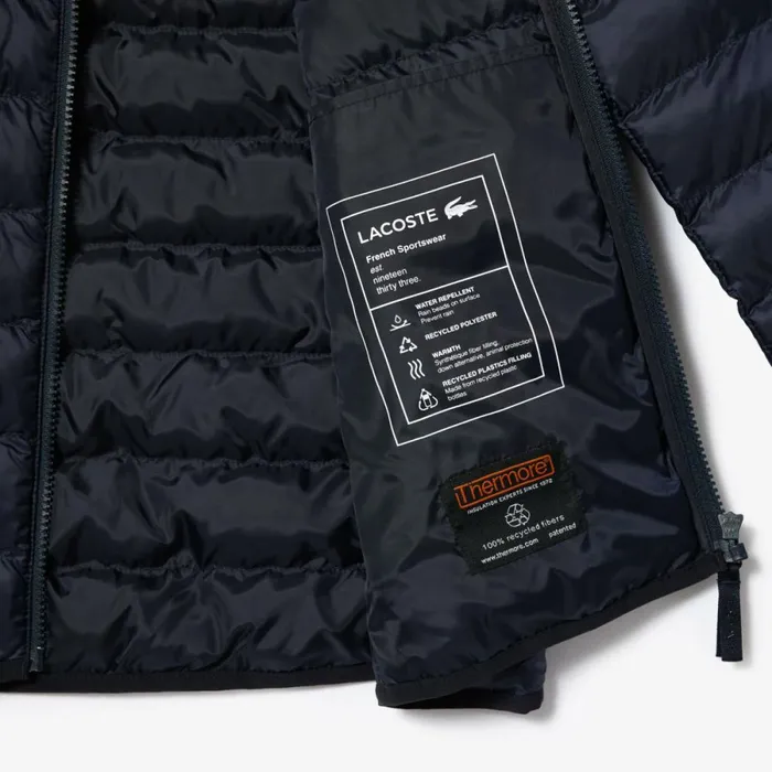 Jackets and Coats Men Lacoste Men039s Quilted Jacket Abysm Blue Hde