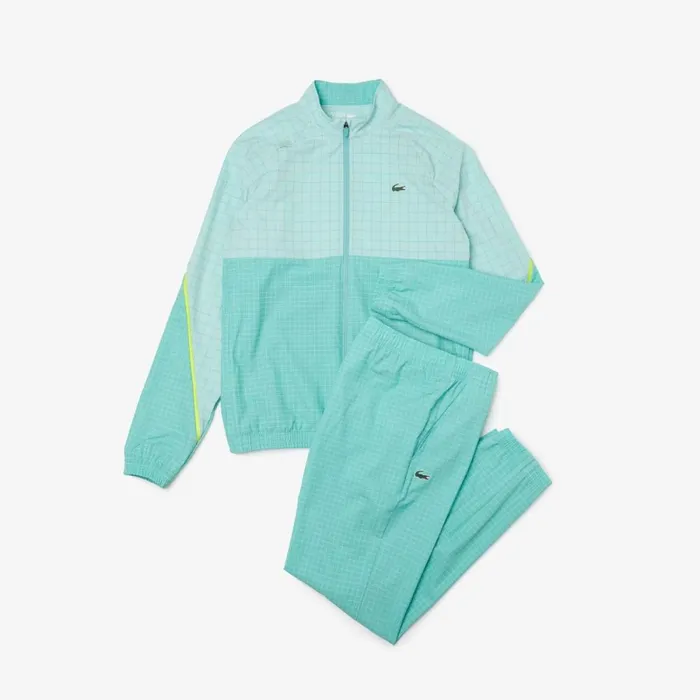 Jackets and Coats Men Lacoste Mens Lacoste Tennis X Novak Djokovic Sweatsuit Green Light Green Cr5 Jackets and Coats Men Lacoste Mens Lacoste Tennis X Novak Djokovic Sweatsuit Green Light Green Cr5