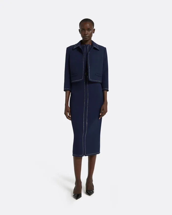 Jackets and Coats Safiyaa Women Vittoria Maritime Jacket Maritime Blue