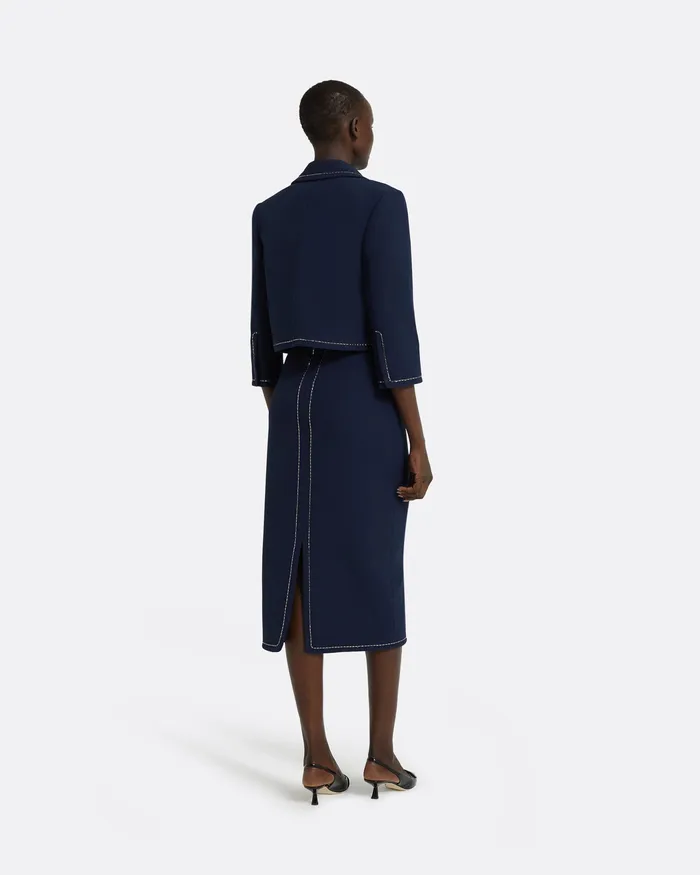 Jackets and Coats Safiyaa Women Vittoria Maritime Jacket Maritime Blue