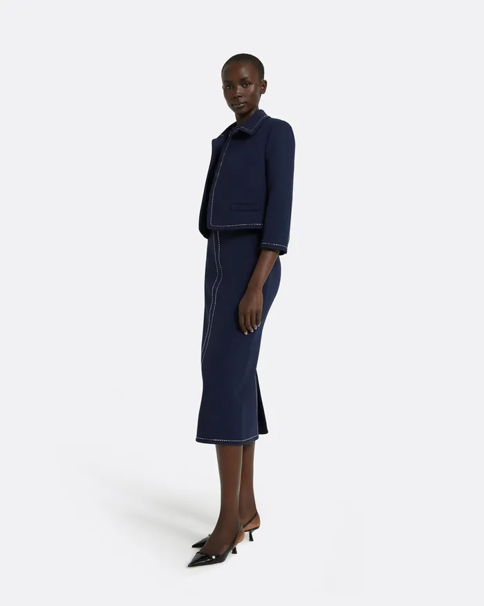 Jackets and Coats Safiyaa Women Vittoria Maritime Jacket Maritime Blue