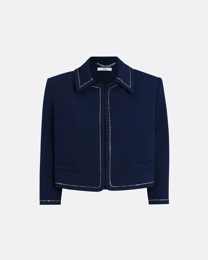 Jackets and Coats Safiyaa Women Vittoria Maritime Jacket Maritime Blue
