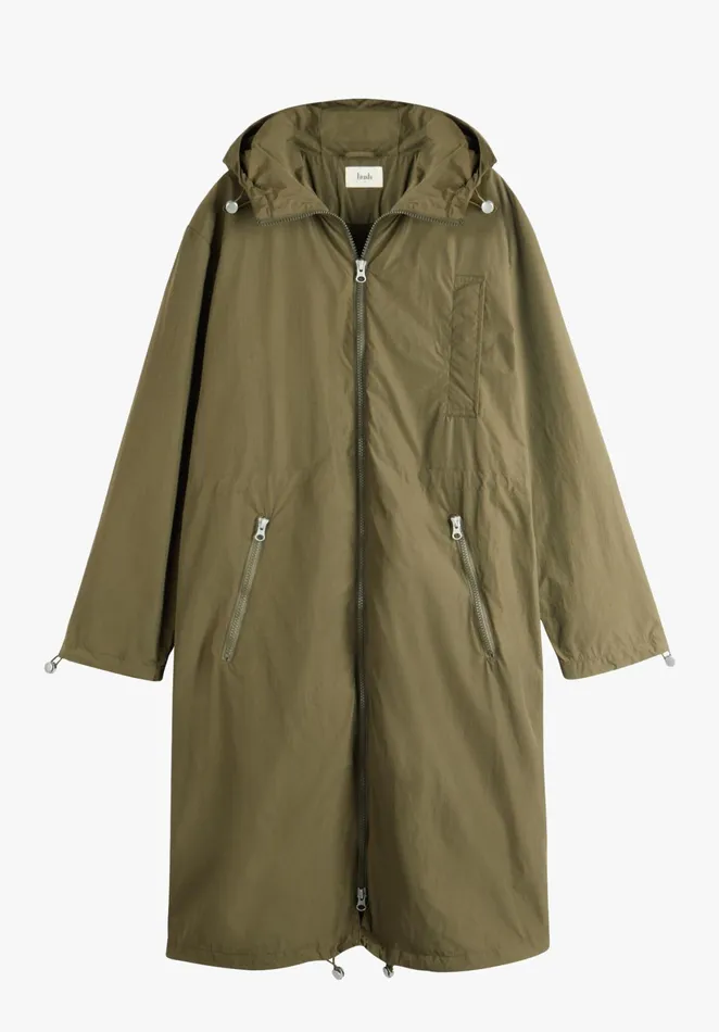 Jackets and Coats Women Hush Accona Lightweight Raincoat Khaki