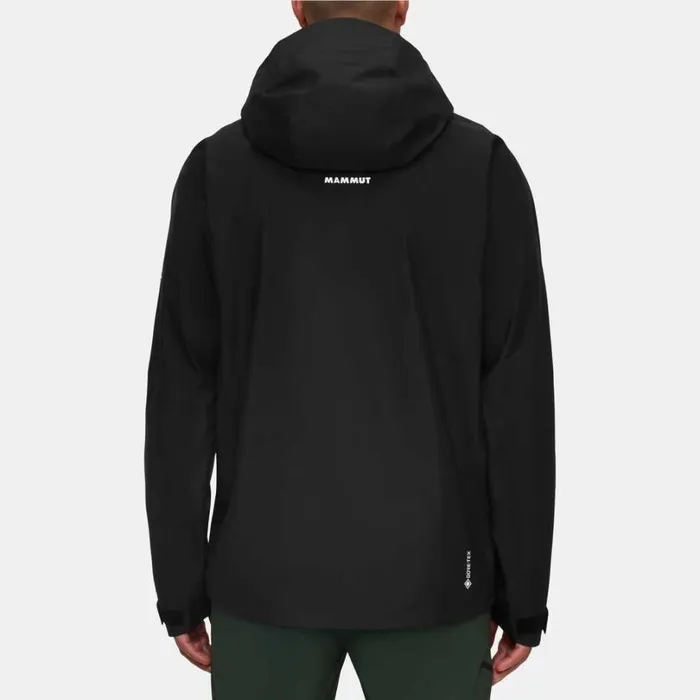 Jackets and Vests Men Mammut Crater IV HS Hooded Jacket Black Jackets and Vests Men Mammut Crater IV HS Hooded Jacket Black