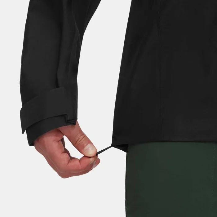 Jackets and Vests Men Mammut Crater IV HS Hooded Jacket Black Jackets and Vests Men Mammut Crater IV HS Hooded Jacket Black