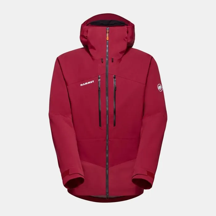 Jackets and Vests Men Mammut Taiss Pro HS Hooded Jacket Blood Red
