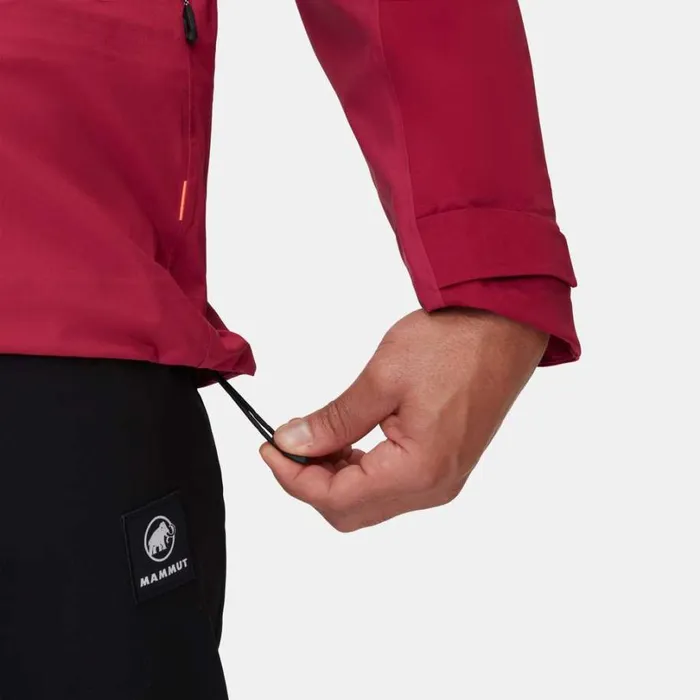 Jackets and Vests Men Mammut Taiss Pro HS Hooded Jacket Blood Red Jackets and Vests Men Mammut Taiss Pro HS Hooded Jacket Blood Red
