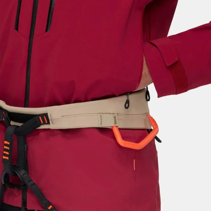 Jackets and Vests Men Mammut Taiss Pro HS Hooded Jacket Blood Red Jackets and Vests Men Mammut Taiss Pro HS Hooded Jacket Blood Red