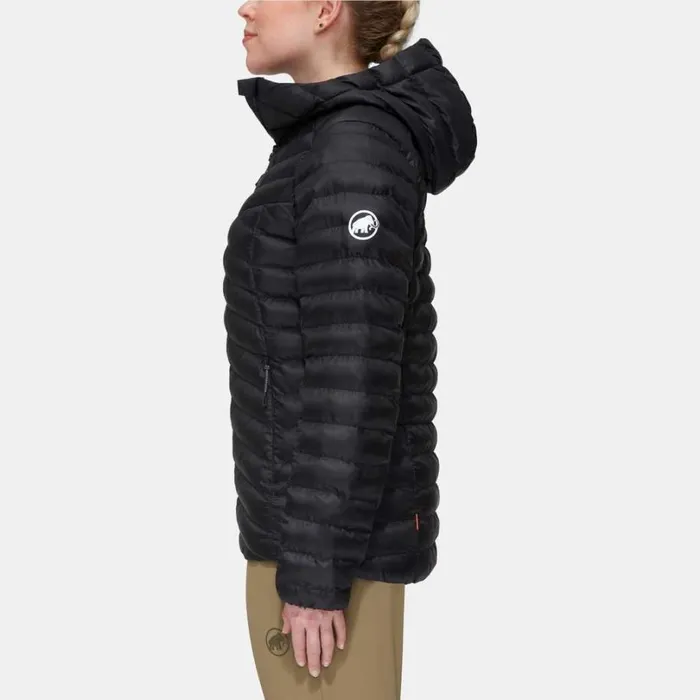 Jackets and Vests Women Mammut Albula IN Hooded Jacket Black Jackets and Vests Women Mammut Albula IN Hooded Jacket Black