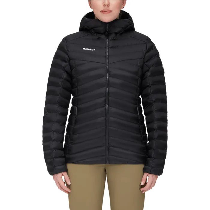 Jackets and Vests Women Mammut Albula IN Hooded Jacket Black Jackets and Vests Women Mammut Albula IN Hooded Jacket Black