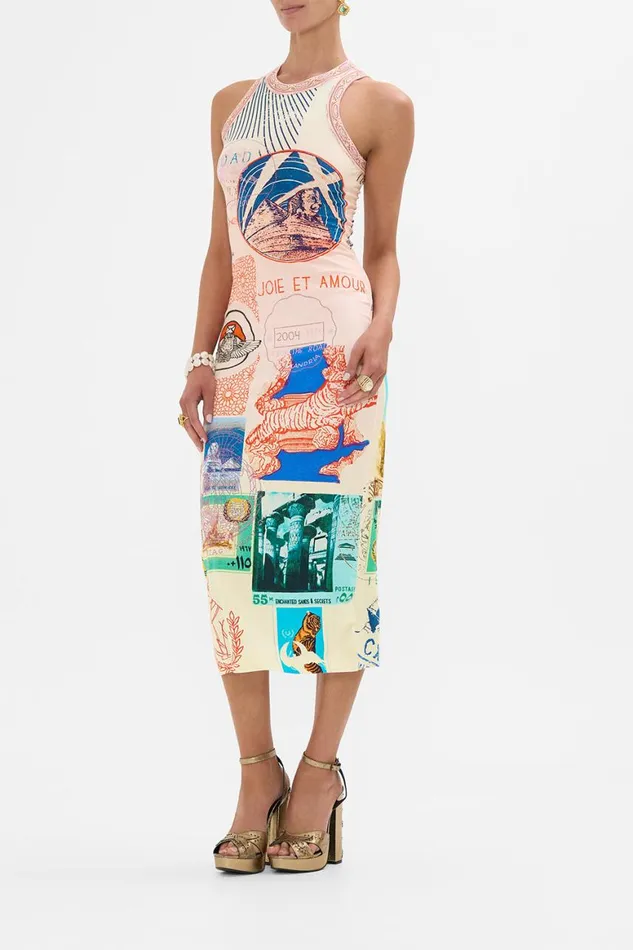 JERSEY TANK DRESS HAUTE PASSPORT Haute Passport Womens Camilla Dresses