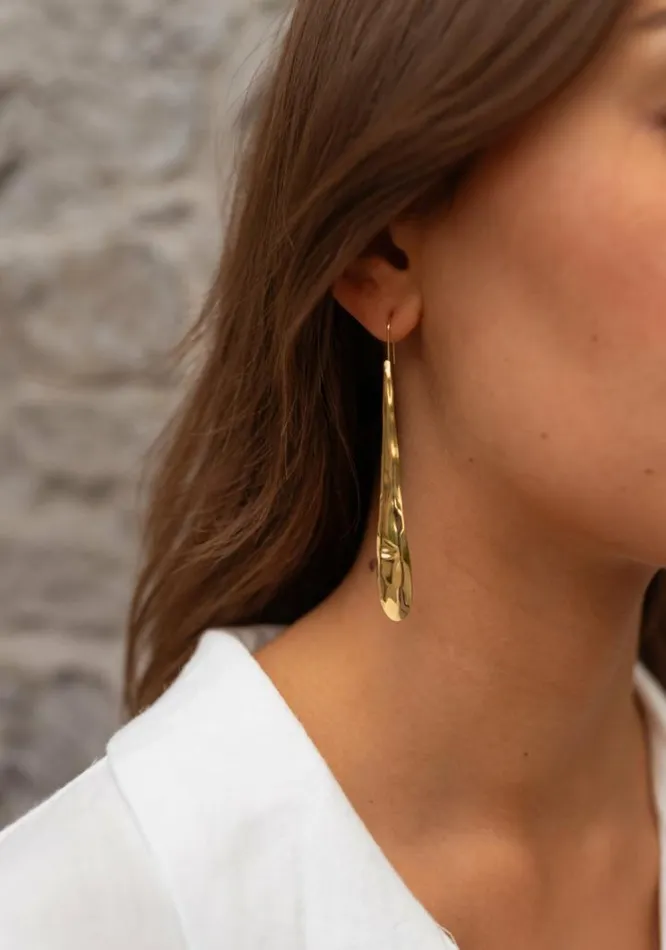 Jewelry and Accessories Earrings Easy Clothes Golden Bevou Earrings