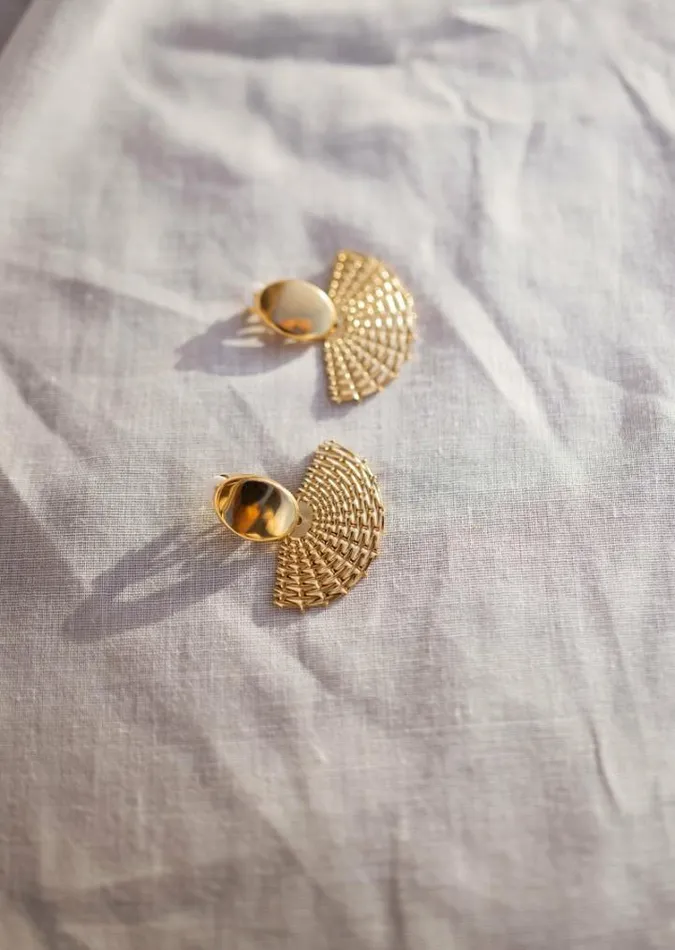 Jewelry and Accessories Earrings Easy Clothes Golden Elvis Earrings Jewelry and Accessories Earrings Easy Clothes Golden Elvis Earrings