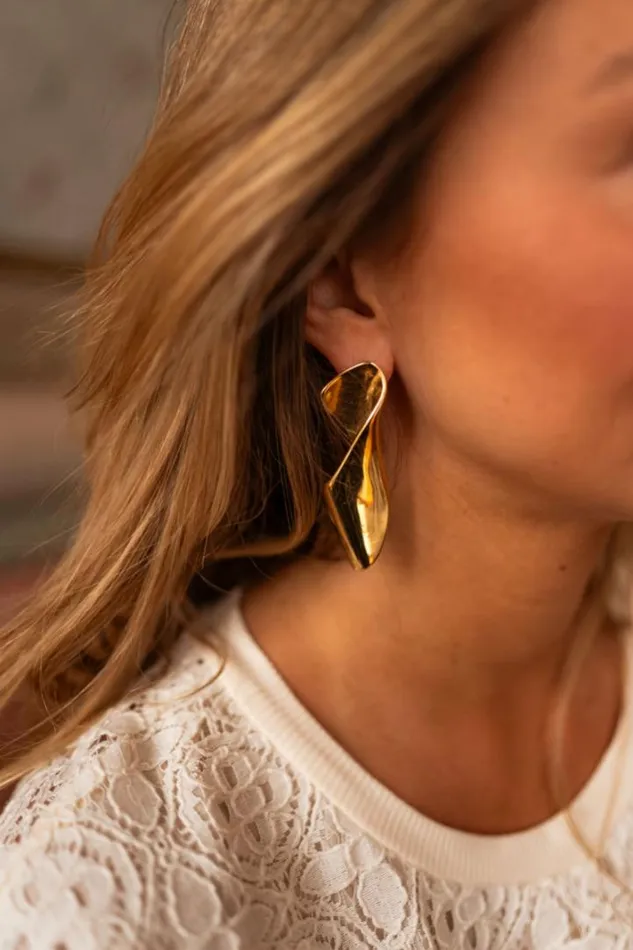 Jewelry and Accessories Earrings Easy Clothes Golden Sury Earrings