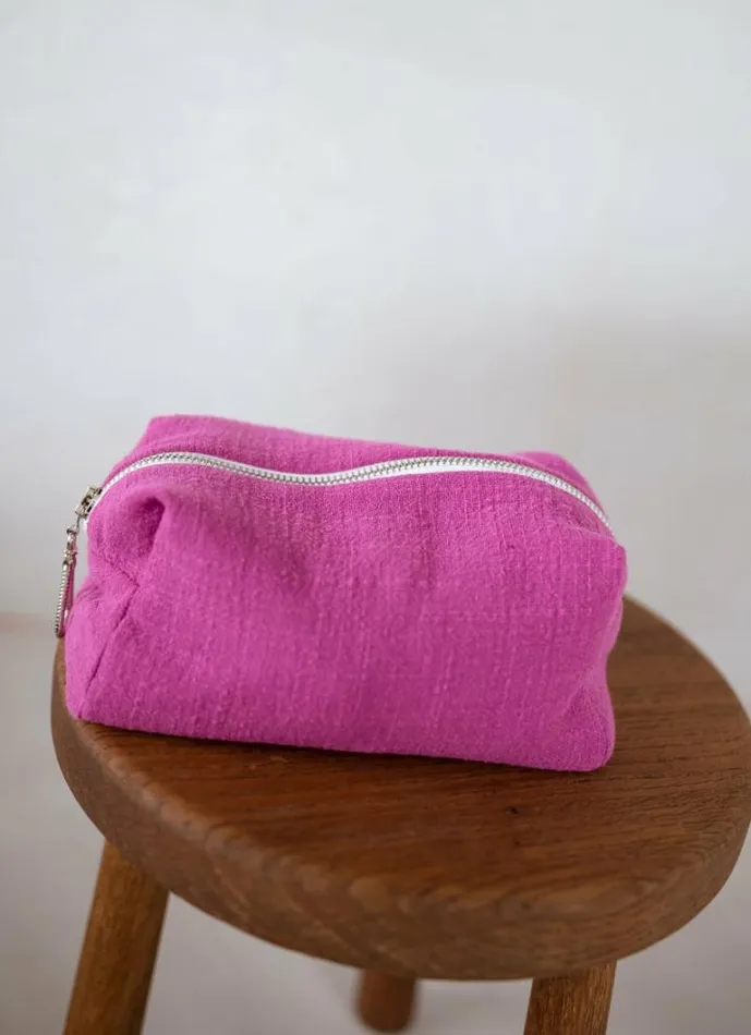 Jewelry and Accessories Handbags Easy Clothes Fuchsia Easy Clothes Linen Pouch Jewelry and Accessories Handbags Easy Clothes Fuchsia Easy Clothes Linen Pouch