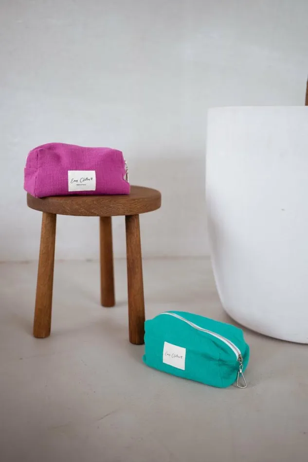 Jewelry and Accessories Handbags Easy Clothes Fuchsia Easy Clothes Linen Pouch Jewelry and Accessories Handbags Easy Clothes Fuchsia Easy Clothes Linen Pouch