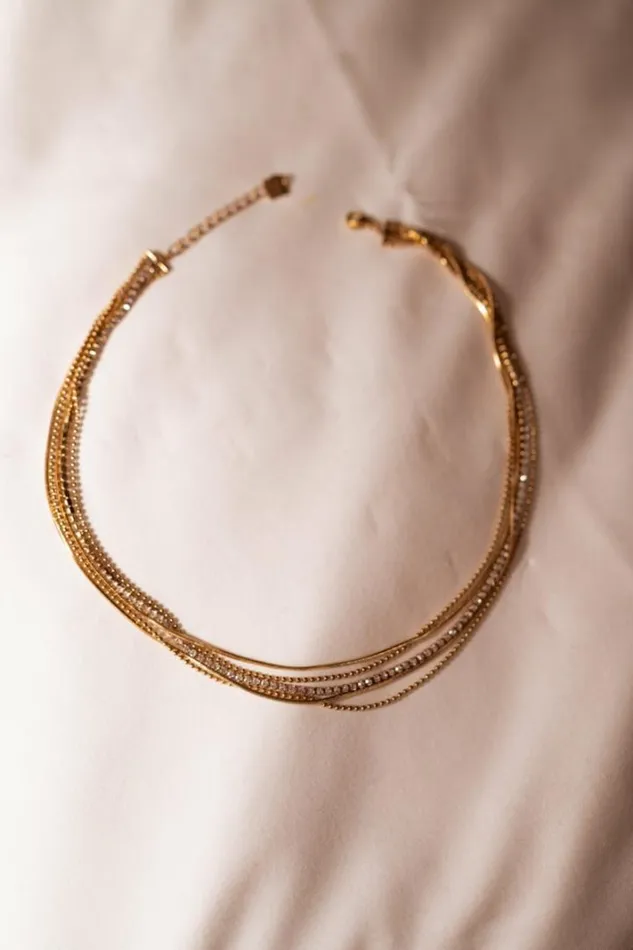 Jewelry and Accessories Necklaces Easy Clothes Shiny Golden Mellora Necklace Jewelry and Accessories Necklaces Easy Clothes Shiny Golden Mellora Necklace
