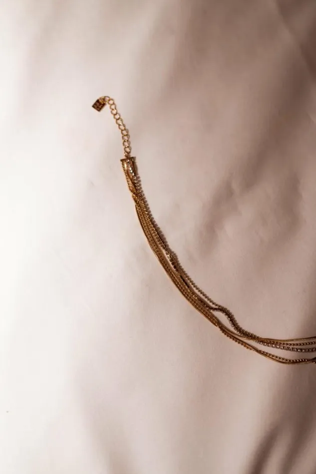Jewelry and Accessories Necklaces Easy Clothes Shiny Golden Mellora Necklace Jewelry and Accessories Necklaces Easy Clothes Shiny Golden Mellora Necklace