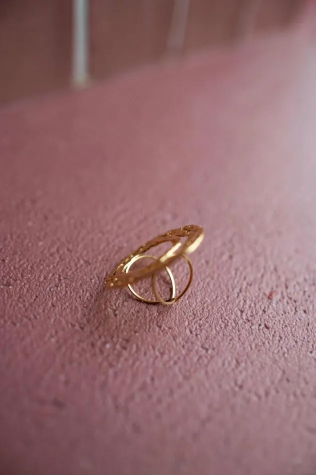 Jewelry and Accessories Rings Easy Clothes Golden Pino Ring Jewelry and Accessories Rings Easy Clothes Golden Pino Ring