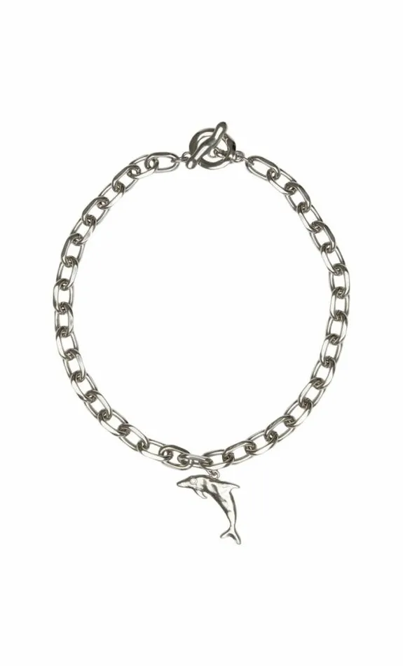 Jewelry Shop Bec Bridge Adella Dolphin Necklace Silver