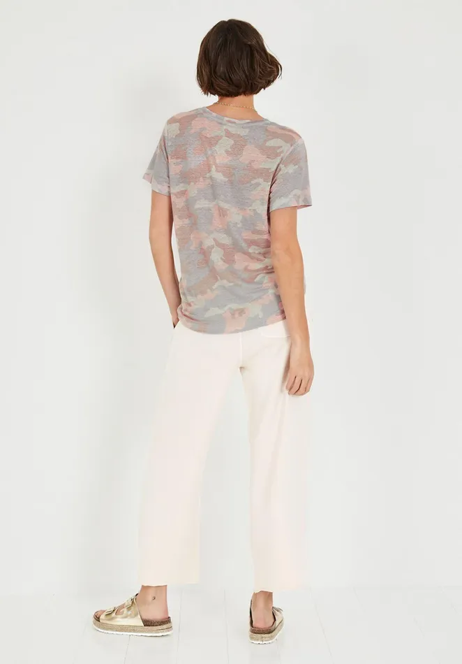 Joggers and Leggings Women Hush Cropped Wide Leg Joggers Off White