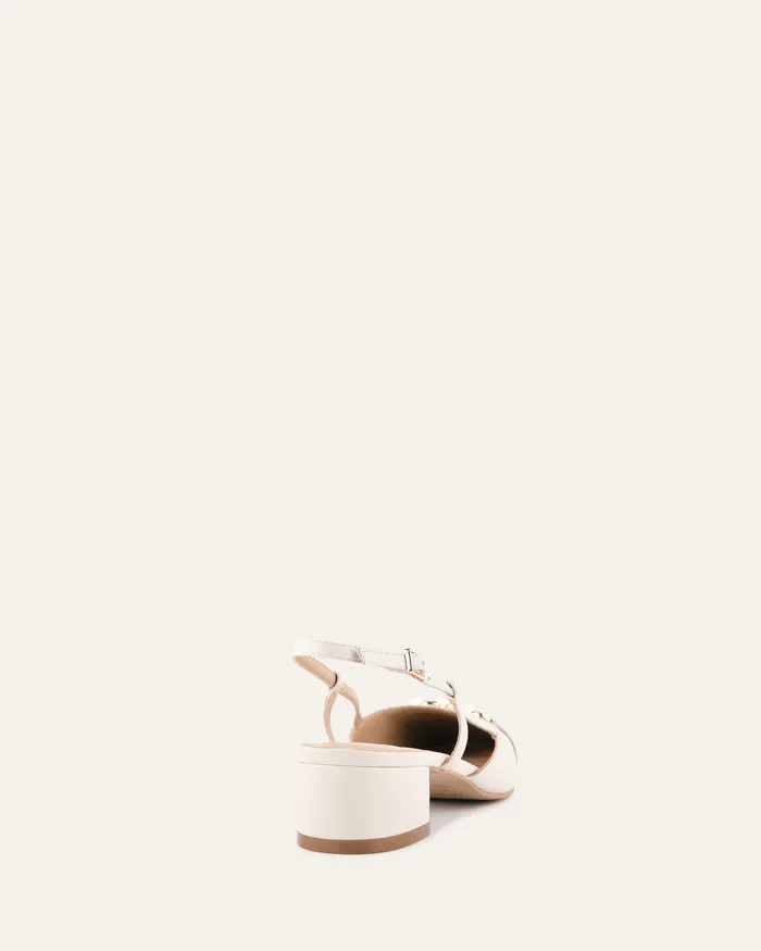 jomercer Franca low heels off white leather Women LOW HEELS jomercer Franca low heels off white leather Women LOW HEELS